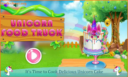 Unicorn Food Truck - Sweet Rainbow Cake Bakery screenshot