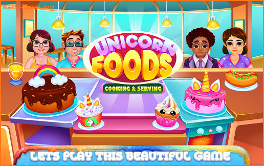 Unicorn Foods Cooking and Serving screenshot