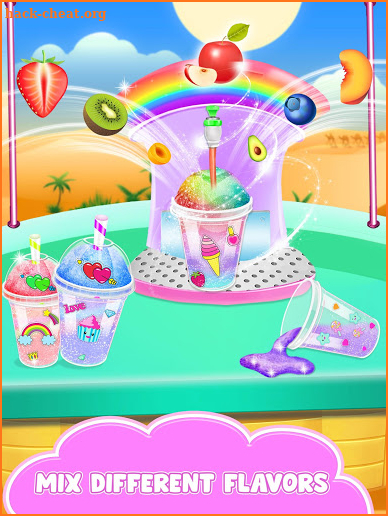 Unicorn Frozen Slush Ice Dessert Maker screenshot