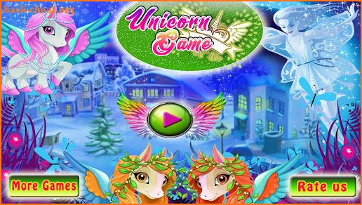 Unicorn Game - Unicorn Horse Games screenshot