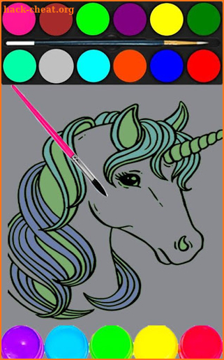 Unicorn Horse Coloring Books Free screenshot