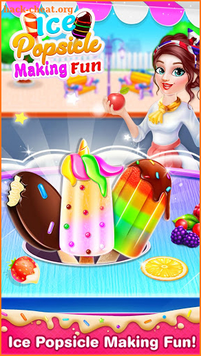 Unicorn Ice Cream Pop & Popsicles - Desserts Game screenshot