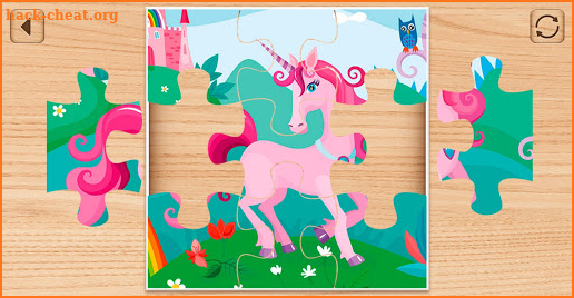 Unicorn Kids Puzzles Free screenshot