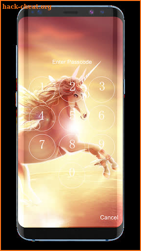 Unicorn Lock Screen screenshot