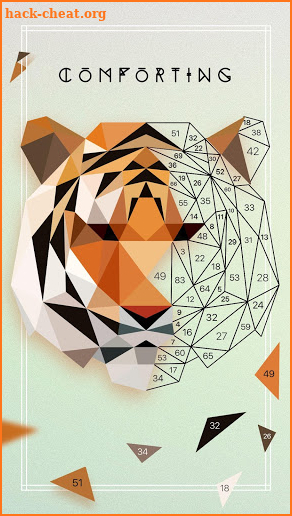 UNICORN Low Poly | Puzzle Art Game | Polygonal Art screenshot