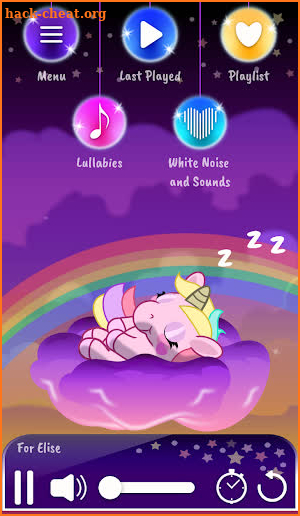 Unicorn Lullabies & White Noise screenshot