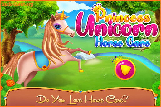 Unicorn Pony Horse Care Game screenshot
