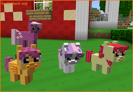 Unicorn Pony Mod for Minecraft screenshot