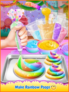 Unicorn Poop - Sweet Trendy Desserts Food Maker screenshot