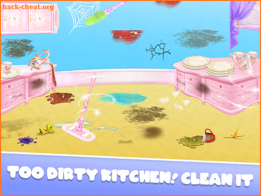 Unicorn Princess Castle House Cleaning screenshot