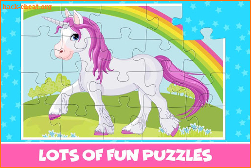 Unicorn Puzzle for Kids and Toddlers screenshot