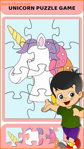 Unicorn Puzzle Game screenshot