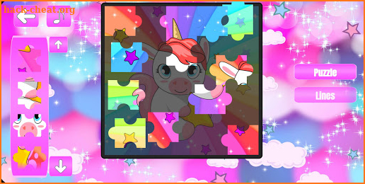 Unicorn puzzles screenshot