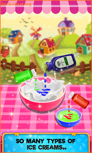 Unicorn Rainbow Ice Cream Maker:Carnival Fair Food screenshot