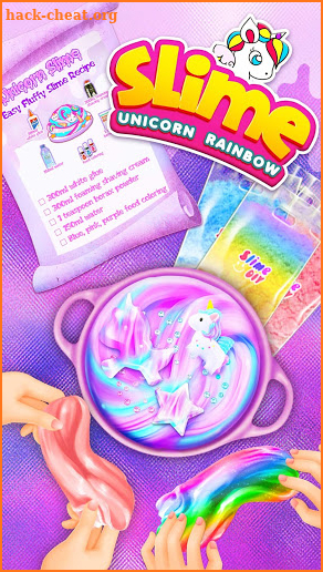 Unicorn Rainbow Slime: Cooking Games for Girls screenshot