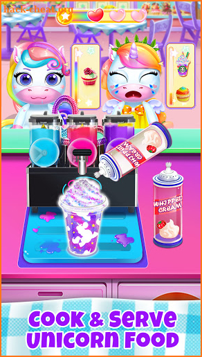 Unicorn Restaurant: Food Games for Girls screenshot