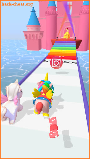Unicorn Run 3D screenshot