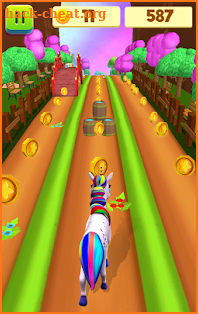 Unicorn Run - Fun Running Game screenshot