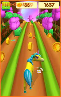 Unicorn Run - Fun Running Game screenshot