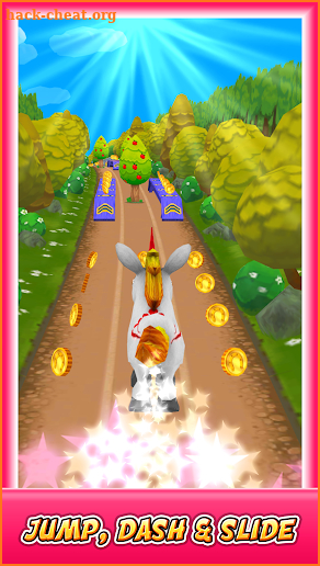 Unicorn Runner 3D - Horse Run screenshot