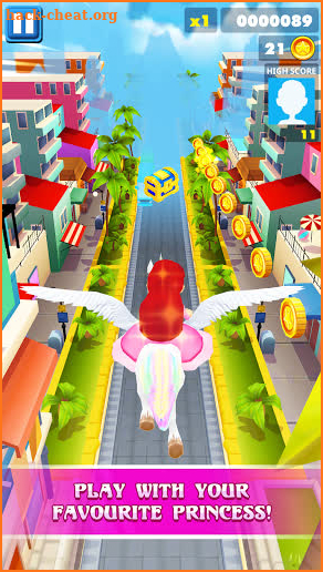 Unicorn Runner 3D : Running Games 2021 screenshot