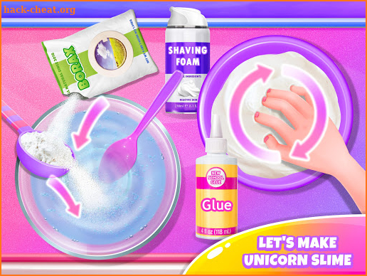 Unicorn Slime - Crazy Fluffy Trendy Slime Fun screenshot