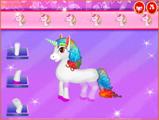 Unicorn Slime Maker game screenshot