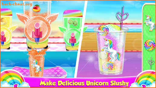 Unicorn Sweet Shop: Cake Baker & Ice Slush Shop screenshot