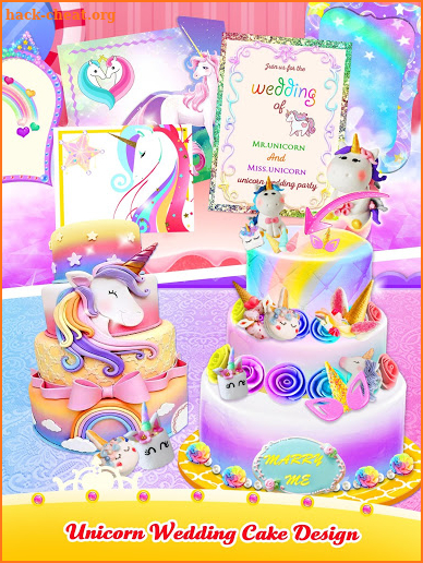 Unicorn Wedding Party - Trendy Wedding screenshot
