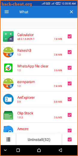Uninstall app - One click app uninstaller screenshot