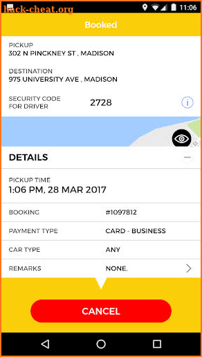 Union Cab of Madison screenshot