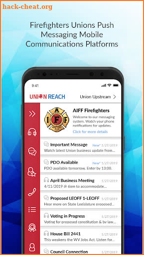 Union Reach - The Union Mobile Communications App screenshot