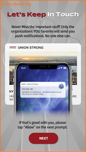 Union Strong screenshot