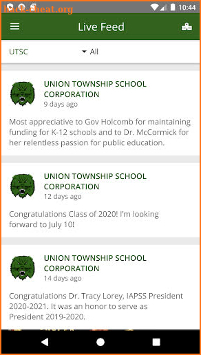 Union Township Schools, IN screenshot