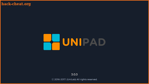 UniPad screenshot