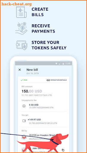 Unipayments — crypto wallet and point of sale screenshot