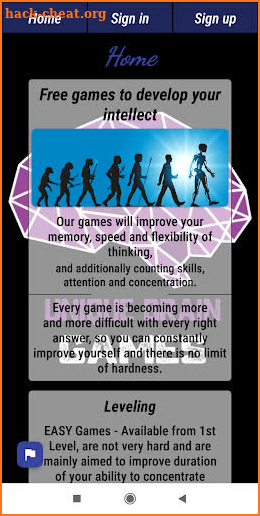 Unique Brain Games screenshot