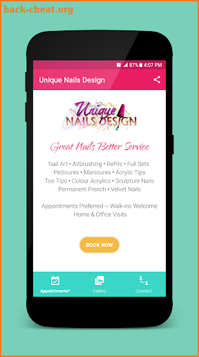 Unique Nails Design screenshot