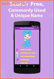 Unique Sikh Baby Names .Punjab Names from Gurbani screenshot