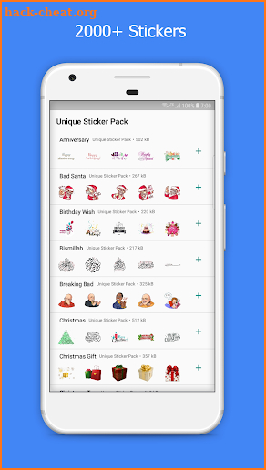 Unique Whatsapp Stickers - WAStickerApps screenshot