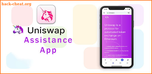 UniSwap Assistance App screenshot