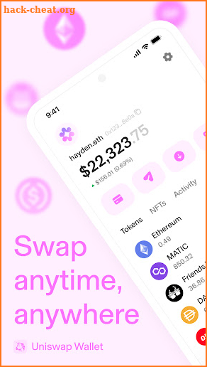 Uniswap: Crypto & NFT Wallet screenshot