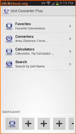 Unit Converter Plus screenshot