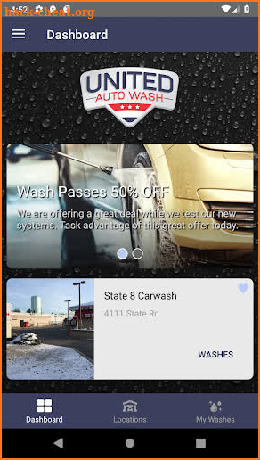 United Auto Wash screenshot