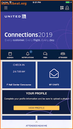 United Connections 2019 screenshot