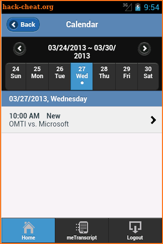 United Mobile App screenshot