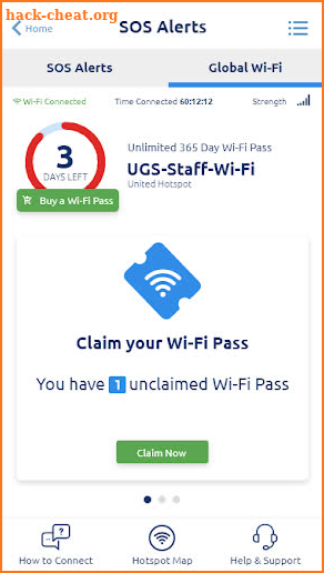 United Networks Wi-Fi screenshot