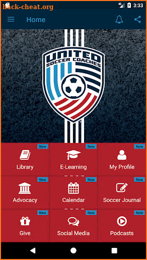 United Soccer Coaches App screenshot