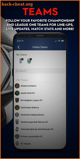 United Soccer League screenshot