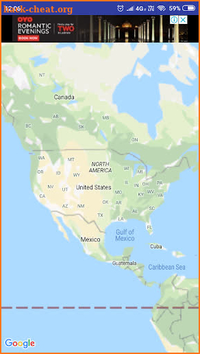 United States Map screenshot
